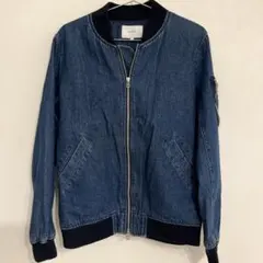 【ナノユニバース】デニムMA-1