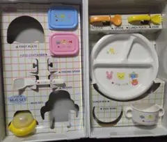 MIKIHOUSE ベビー食器セット 離乳食 トレーニング