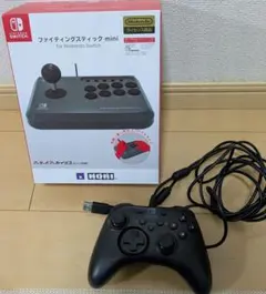 ファイティングスティック mini ＆ 有線コントローラー（連射機能付き）