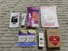 【試供品セット】美容液　石鹸　ハンドマスク　角栓パックのサムネイル