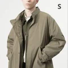 新品 UNIQLO ユニクロ ウィンドプルーフ2WAYコート ブラウン S