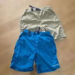mont-bell 子供用 半ズボン 2色セット 140