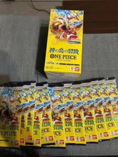神の島の冒険 ONE PIECE CARD GAME 1ボックス分24パック