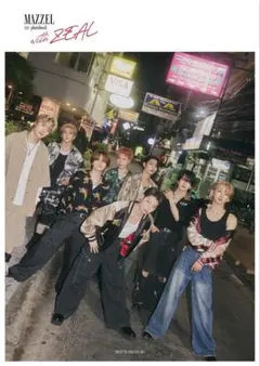 MAZZEL 1st photobook with ZEAL