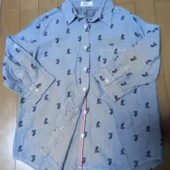 Disney ミッキー柄 シャツ Mサイズ