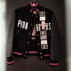 PINK HOUSE キューピー ピンクハウス スタジャン ブラック