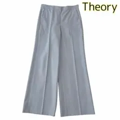 theory セオリー ワイドパンツ スラックス センタープレス オフィス 00