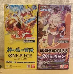 ワンピース】神の島の冒険・エッグヘッド 2BOXセット　テープ付き