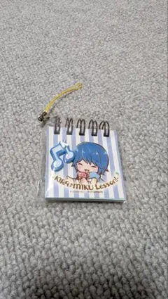 KAITO ストラップ付きメモ 初音ミク〈キラ ミク レッスン！〉