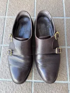 Jalan Sriwijaya/ダブルモンクストラップ/UK7.5/26.0㎝