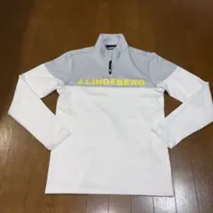 J.LINDEBERG 防風 半袖ハーフジップ46(L相当) ブルー 新品 - メルカリ