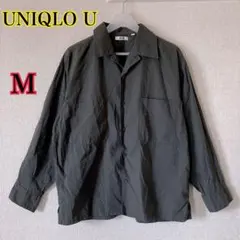 UNIQLO U ダークグレー 長袖シャツ M