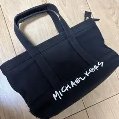 MICHAEL KORS キャンバストートバッグ スモール ブラックのサムネイル