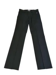 TTT_MSW ワイドパンツ スラックス ブラック - メルカリ