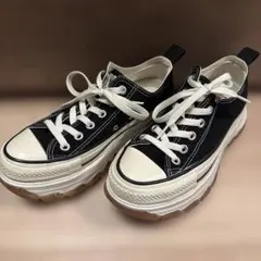 【美品】コンバース トレックウェーブ ブラック24cm