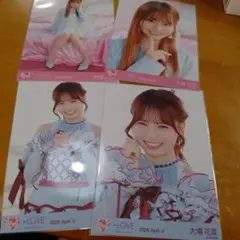 【まとめ売り】大場花菜 生写真 セミコンプ セット =LOVE イコラブ