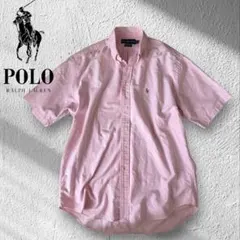 Polo Ralph Lauren ビッグシャツピンク Mゆったりのサムネイル