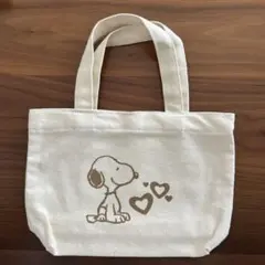 PEANUTS スヌーピー⭐︎ミニトートバッグ レディースバッグ