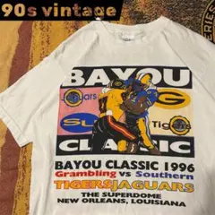 90s USA製 アートT メッセージT カレッジ 両面 ヴィンテージ 古着