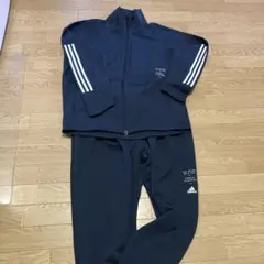 adidas ウォームアップウェア Lサイズ ダークブルー