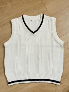 ☆TOPVALUE/トップバリュ☆Ｖネックベスト110☆