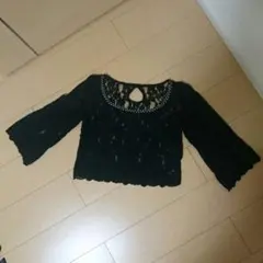 最終値下げ♡CECIL McBEE、黒レーストップスのサムネイル