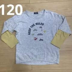 kladskap クレードスコープ ロンT 120 重ね着風 刺繍 車 バイク