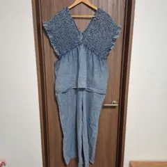 MYUペプラムサロペット