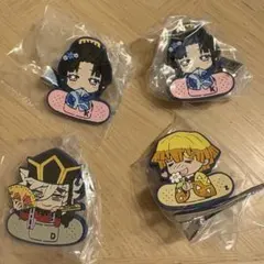 鬼滅の刃 キャラばんちょうこうヘアクリップ 壱 計4つ(バラ売り可)