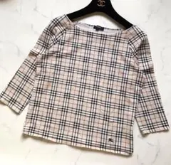 バーバリー BURBERRY LONDON 七分袖 カットソー Mサイズ