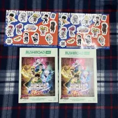 HUNTER×HUNTER ブシロードインフォ、ステッカー2セット