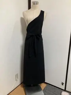 ワンショルダーエプロン（マキシ）