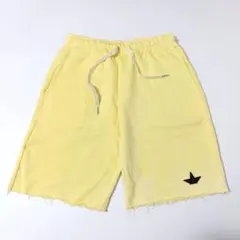Macchia J. マッキアジェー ショートパンツ スウェット イエロー Mのサムネイル
