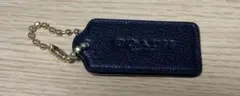 COACH キーホルダー チャーム ネイビー