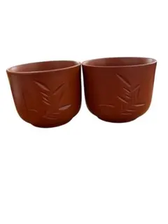 常滑焼　亮泉窯　刻印　湯呑み　禾泥