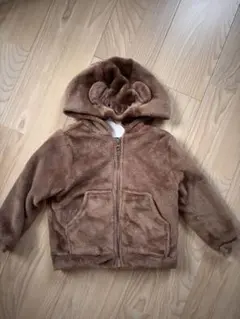 ボリス耳付きブラウンアウター 90 プティマイン