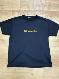 Columbia コロンビア ロゴ ドライTシャツ ネイビー Mのサムネイル