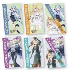 ASAP SYNERGY × モンスト ステッカー 6枚セット