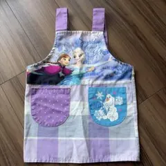 Disney Frozen アナとエルサ エプロン 100-110cm
