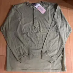 ミリタリー系ヘンリーネックTシャツのサムネイル