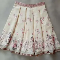 19日迄タイムセール*フラワープリント スカート　LODISPOTTO