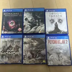 PS4ゲームソフト3本セット