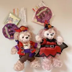 ダッフィー ハロウィン ぬいぐるみ 2体セット