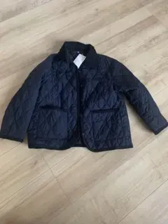 UNIQLO キッズキルティングジャケットネイビー 120