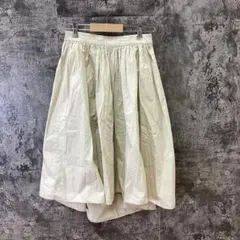 ✨スポーティング＆スタイル✨バルーンボリュームスカート♡着心地抜群♡アイボリー