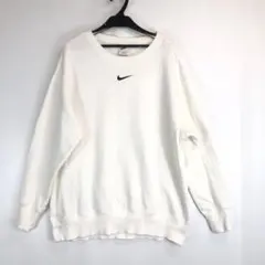 ナイキ センタースウォッシュ スウェット ホワイト M DQ5734 レディース