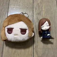 【呪術廻戦】フェイスぬいぐるみキーホルダー＆肩ズンFig【釘崎 野薔薇】