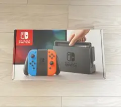 【美品】 Nintendo Switch 本体 ネオンブルー/ネオンレッド