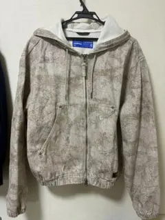 ZARA ダブルジップパーカー