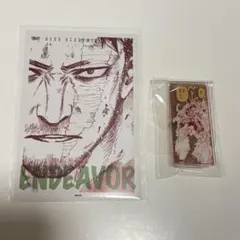 僕のヒーローアカデミア ヒロアカ 原画展 轟炎司 エンデヴァー 2点まとめ売り